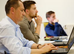 Mersen people during a meeting